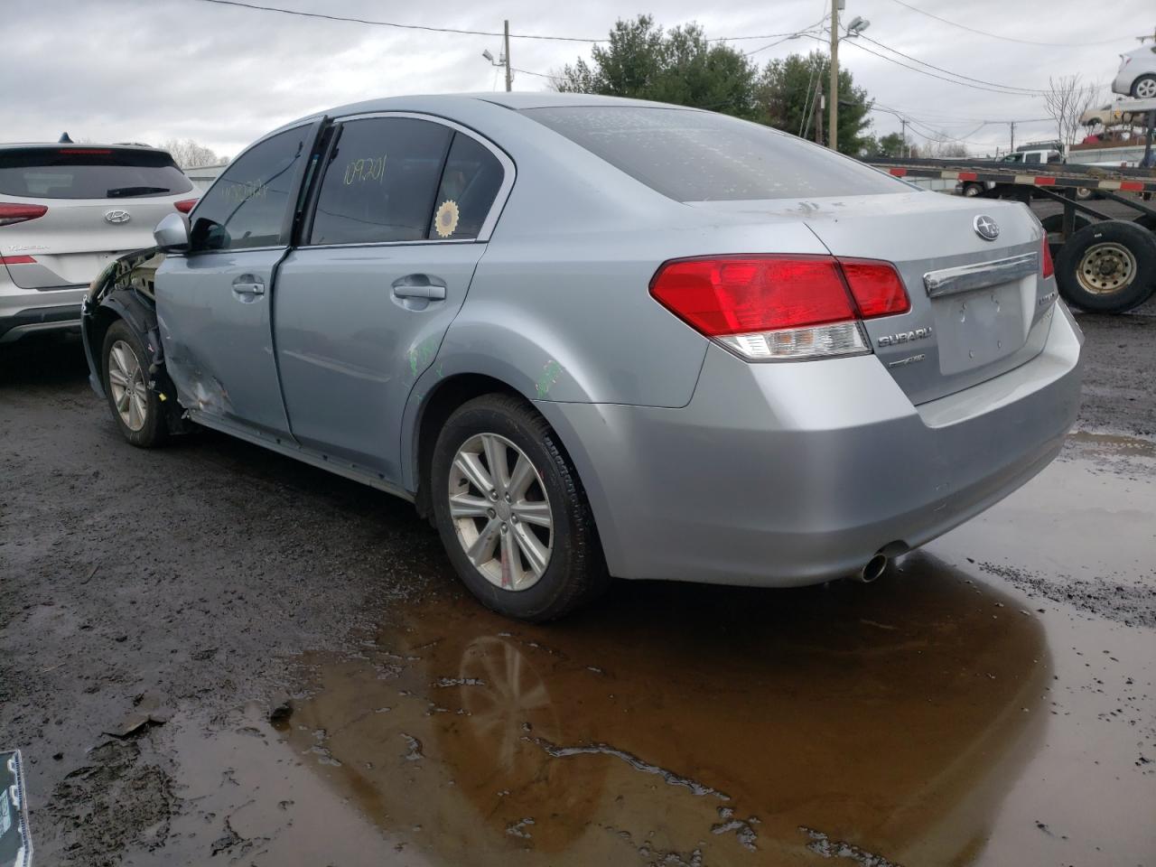 Photo 3 from auction – 2012 SUBARU LEGACY 2.5 with VIN 4S3BMBC67C3029118