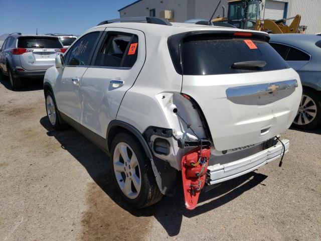 Photo 3 from auction – 2015 CHEVROLET TRAX LTZ with VIN KL7CJNSB3FB074156