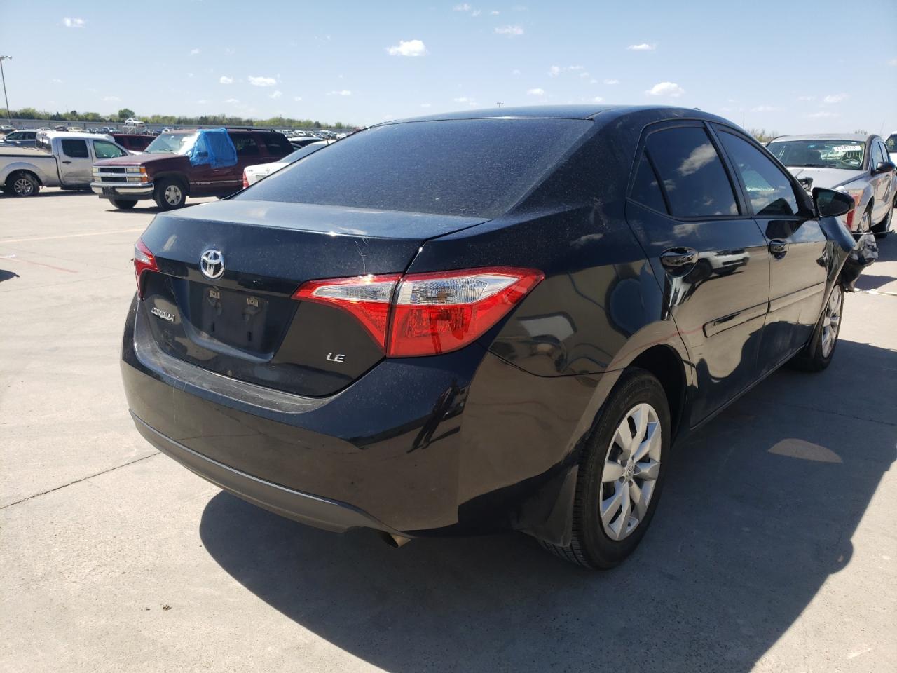 Photo 4 from auction – 2014 TOYOTA COROLLA L with VIN 5YFBURHE1EP108688