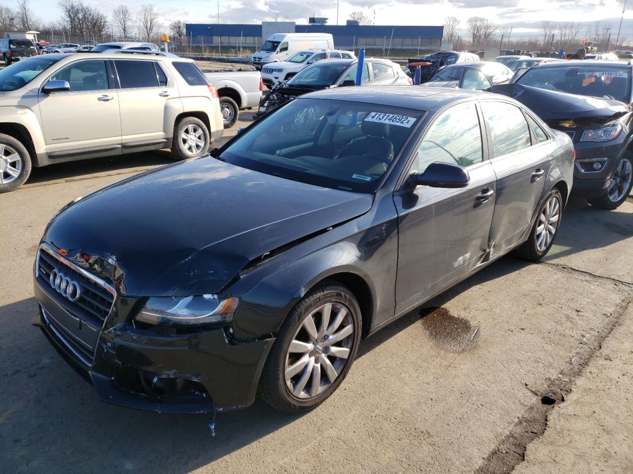 Photo 2 from auction – 2012 AUDI A4 PREMIUM with VIN WAUBFAFL3CA112110