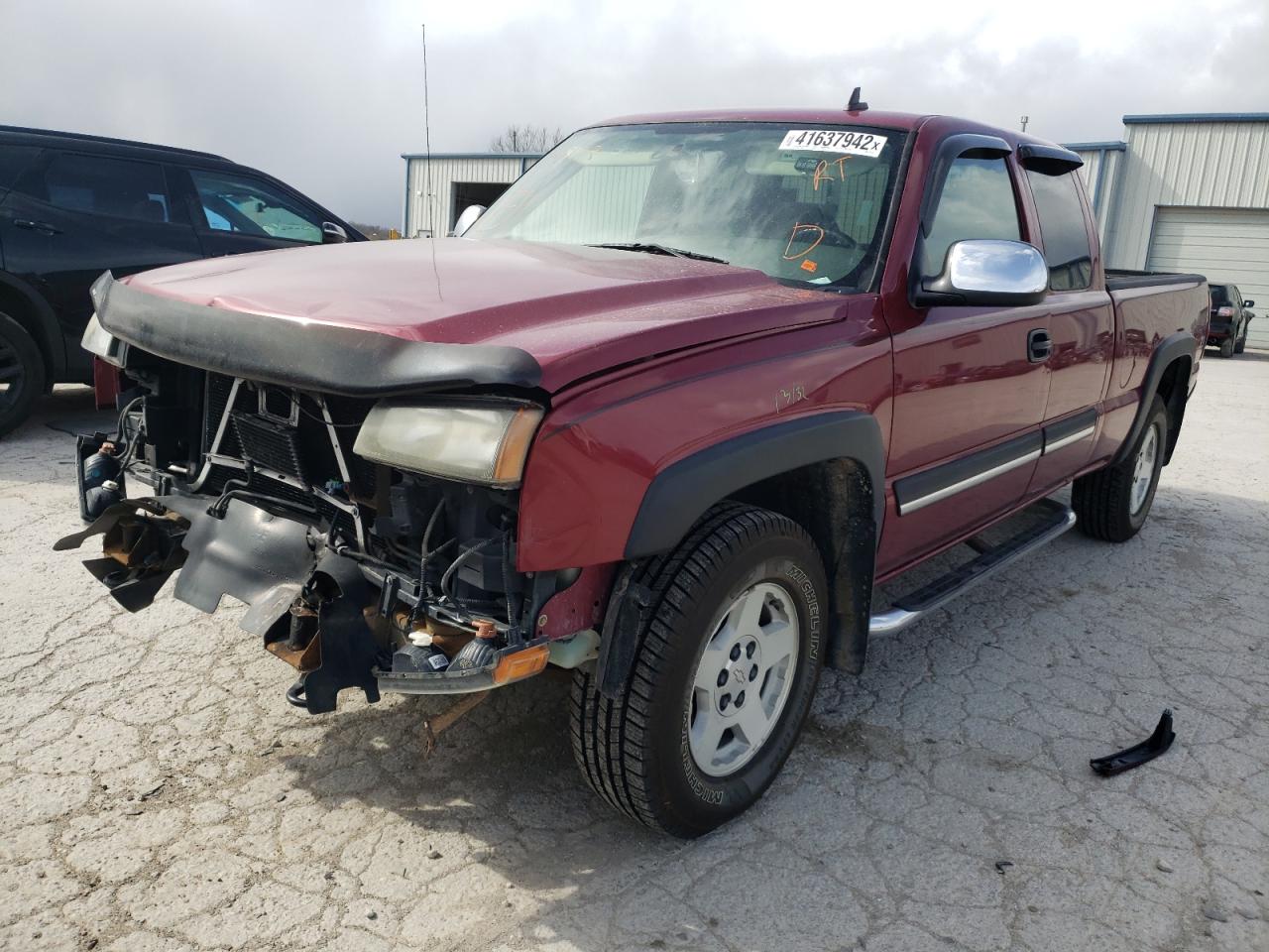 Photo 2 from auction – 2007 CHEVROLET SILVERADO with VIN 1GCEK19Z77E157173
