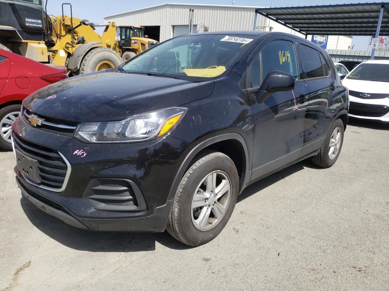 Photo 2 from auction – 2021 CHEVROLET TRAX LS with VIN KL7CJNSB4MB337008