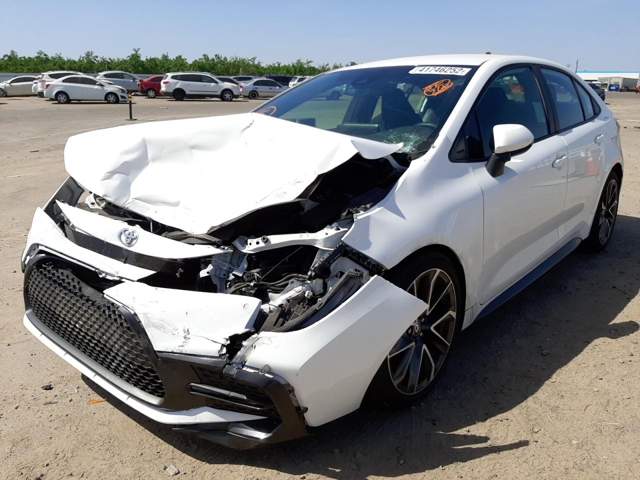 Photo 2 from auction – 2021 TOYOTA COROLLA SE with VIN 5YFS4MCE1MP060537