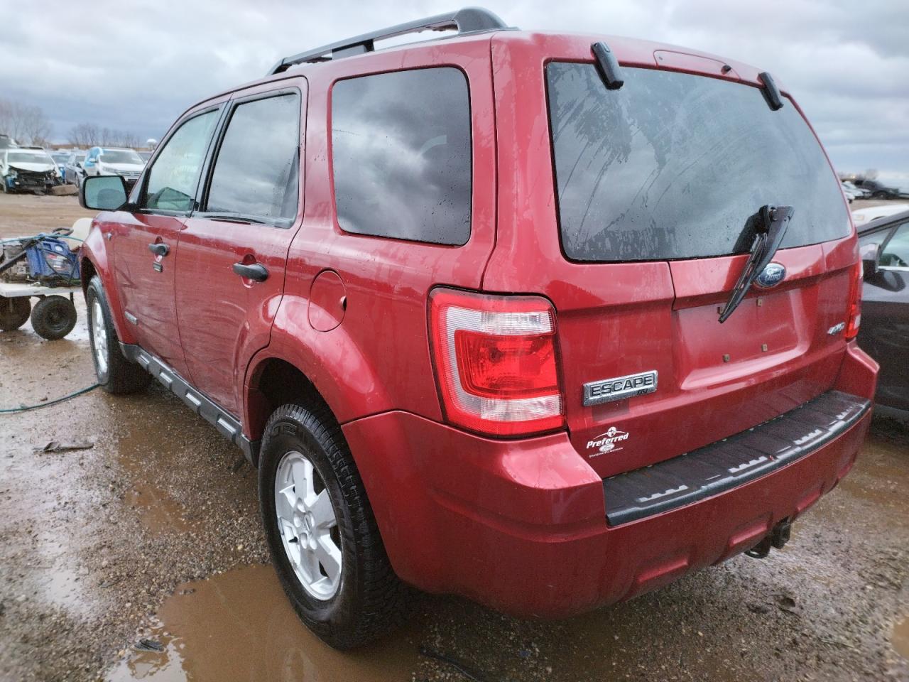 Photo 3 from auction – 2008 FORD ESCAPE XLT with VIN 1FMCU93108KD07304
