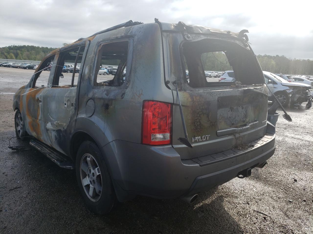 Photo 3 from auction – 2009 HONDA PILOT TOUR with VIN 5FNYF38859B023575