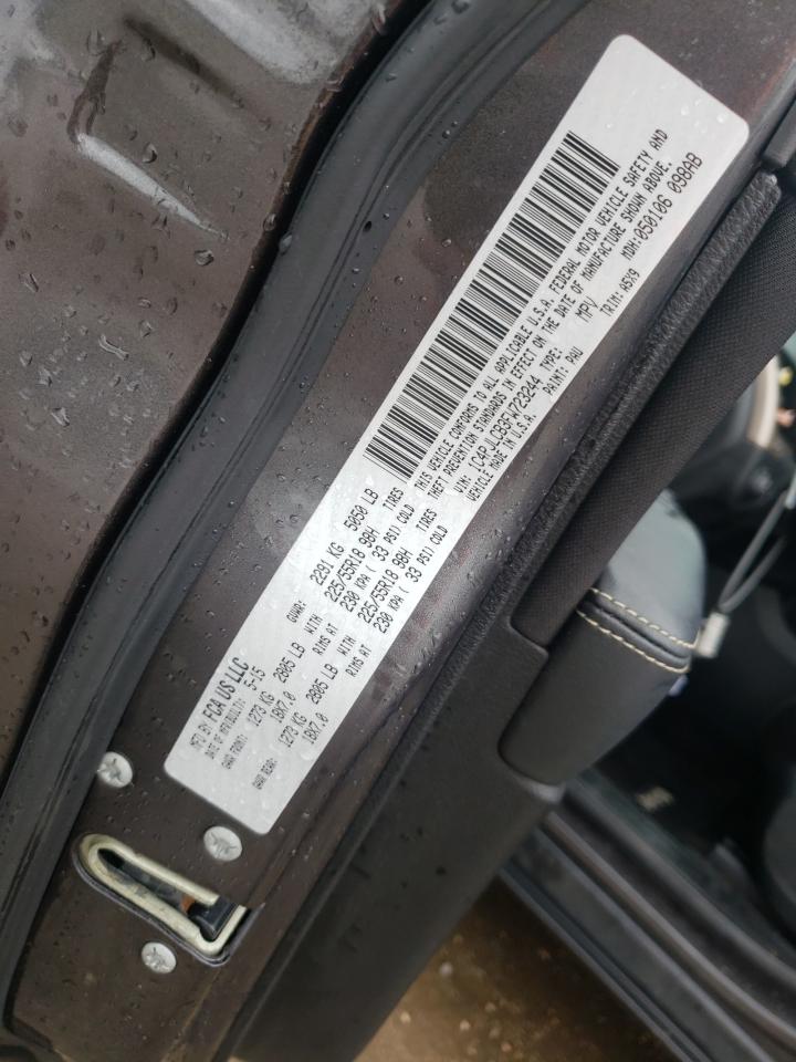 Photo 10 from auction – 2015 JEEP CHEROKEE L with VIN 1C4PJLCB3FW723244