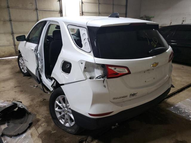 Photo 3 from auction – 2020 CHEVROLET EQUINOX LS with VIN 3GNAXSEV0LS542669