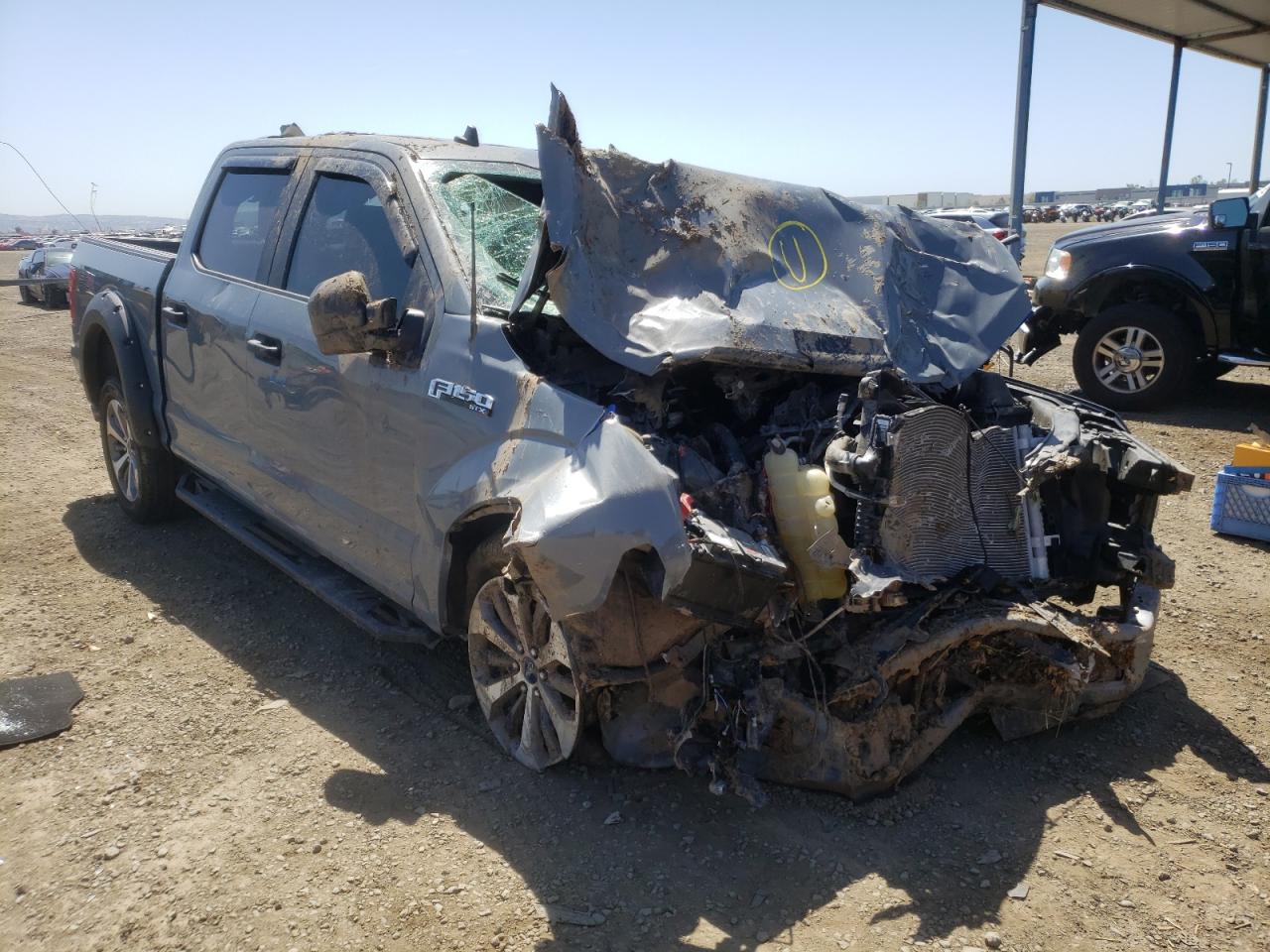FORD F150 SUPER 2020 with VIN 1FTEW1CP2LKD32937 - Photo from auction