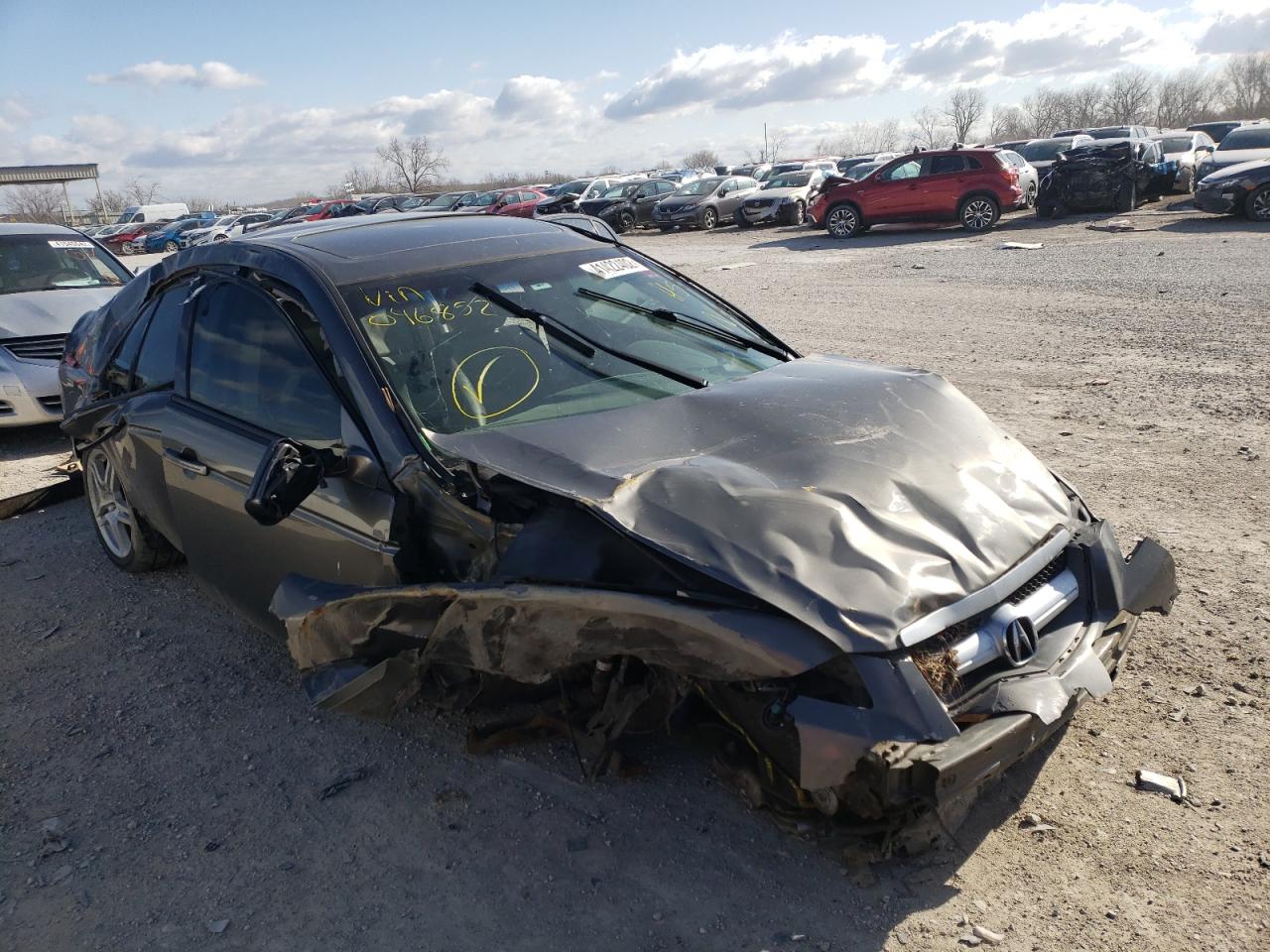ACURA TL 2008 with VIN 19UUA66228A046852 - Photo from auction