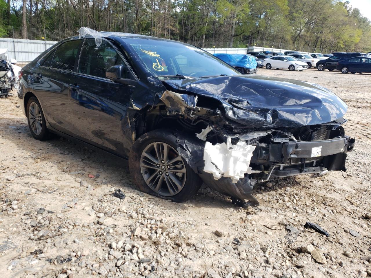 TOYOTA CAMRY LE 2017 with VIN 4T1BF1FK1HU415219 - Photo from auction