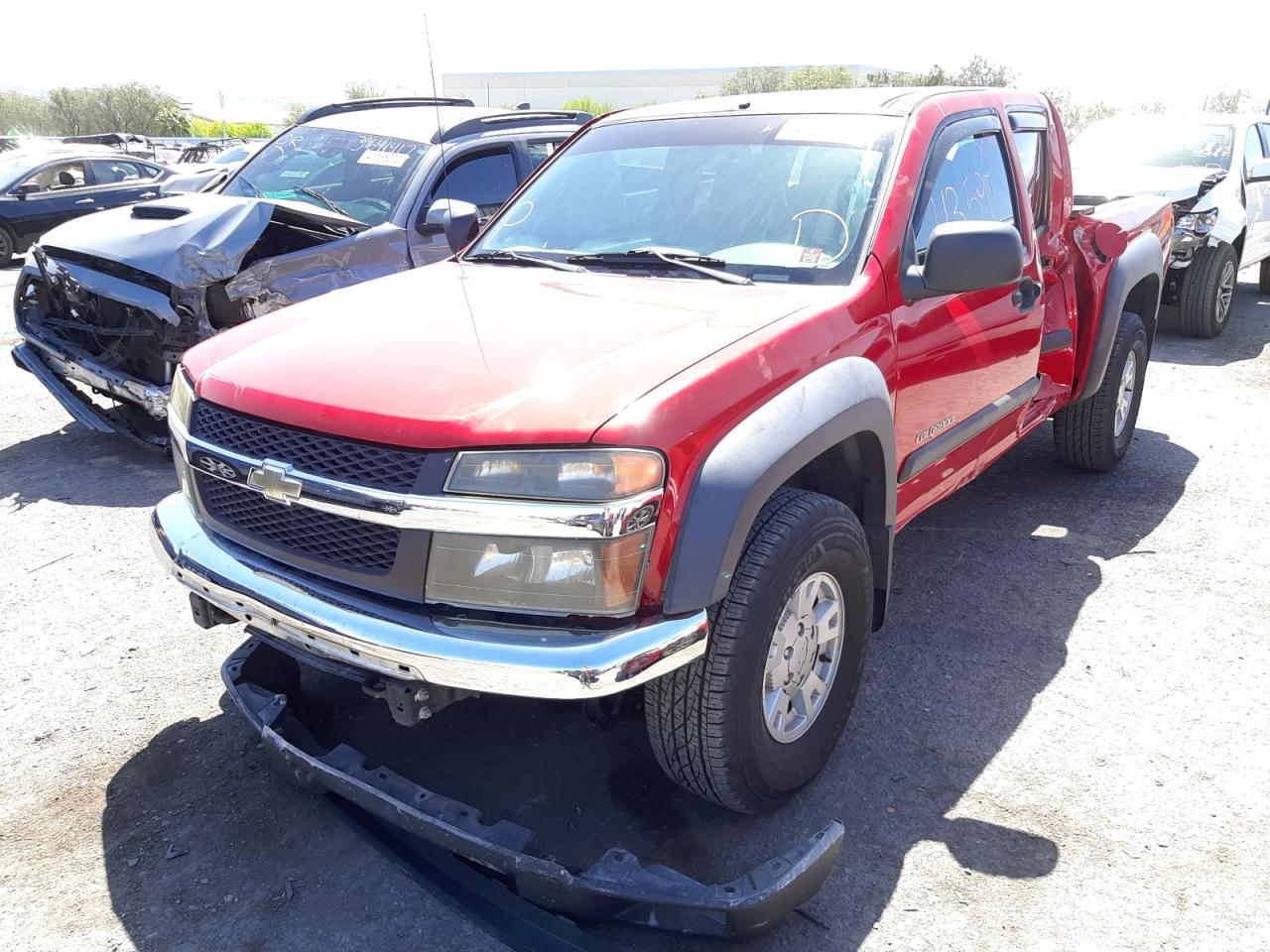 Photo 2 from auction – 2004 CHEVROLET COLORADO with VIN 1GCDS136748192249