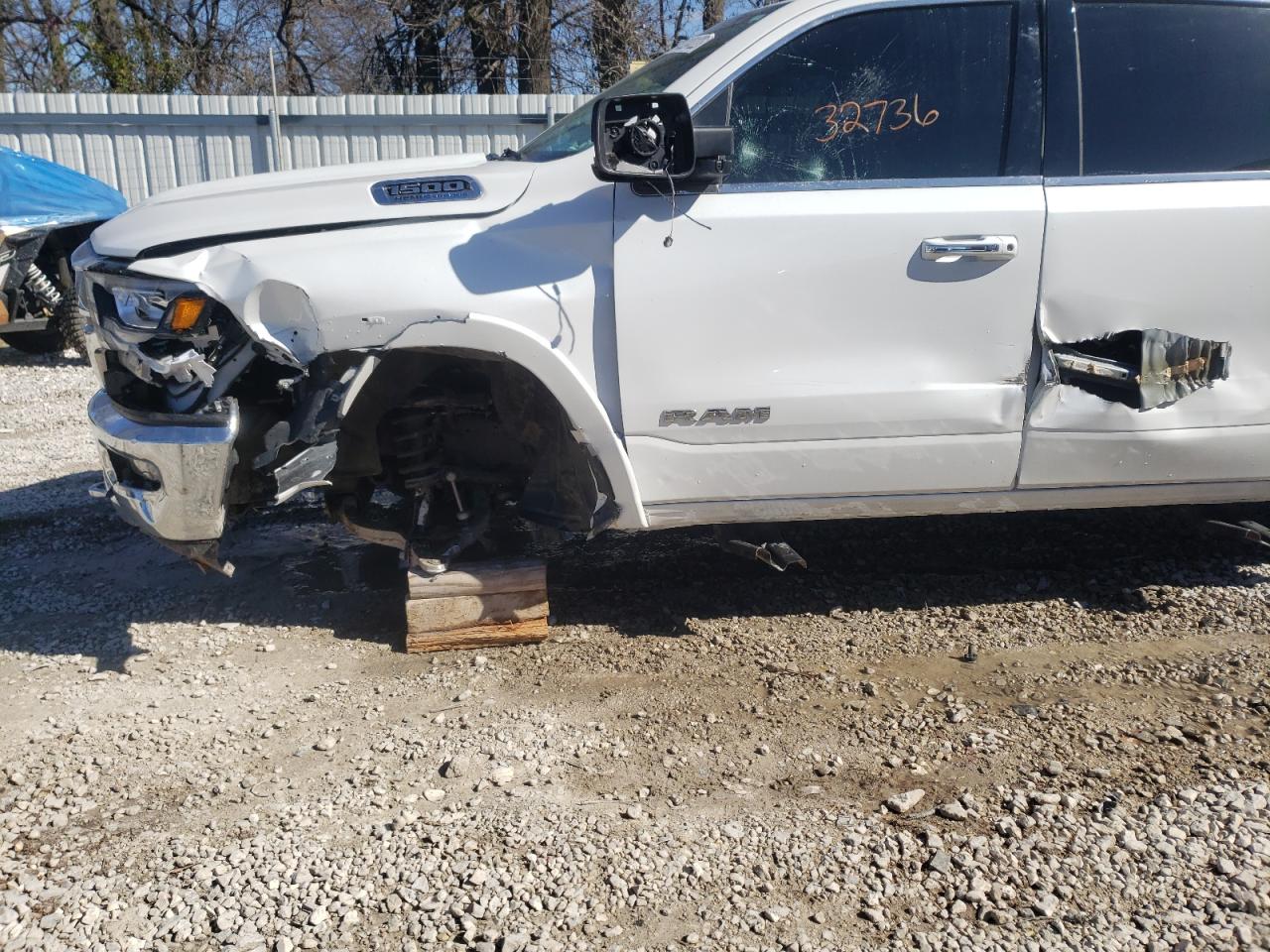 Photo 9 from auction – 2021 RAM 1500 LARAM with VIN 1C6SRFJT0MN603282