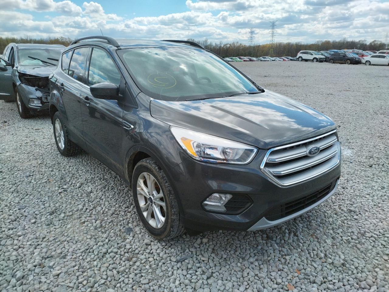 FORD ESCAPE SE 2018 with VIN 1FMCU0GD1JUB51624 - Photo from auction