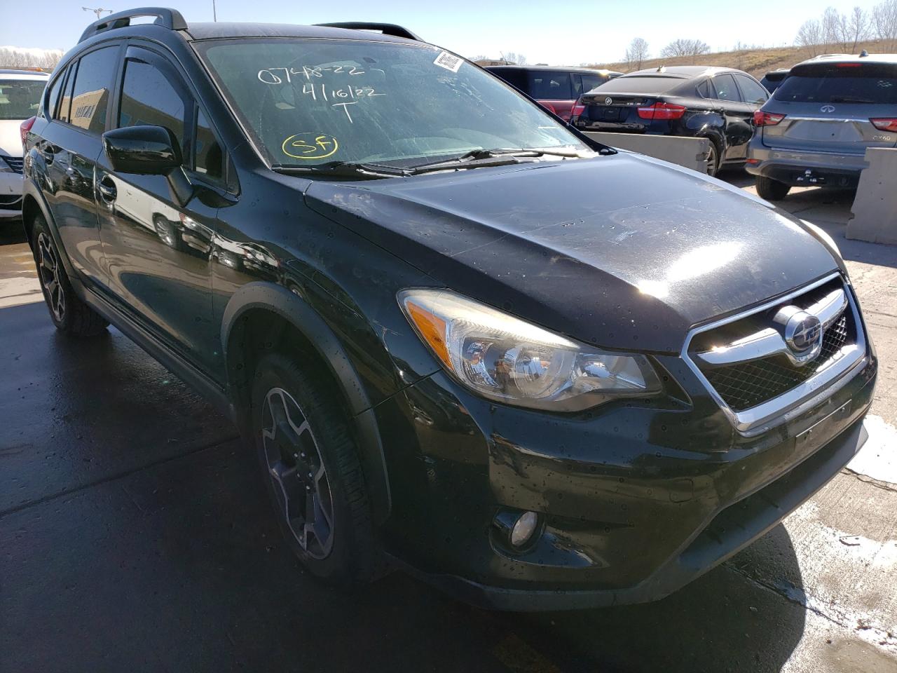 SUBARU XV CROSSTR 2015 with VIN JF2GPACC9F8250757 - Photo from auction