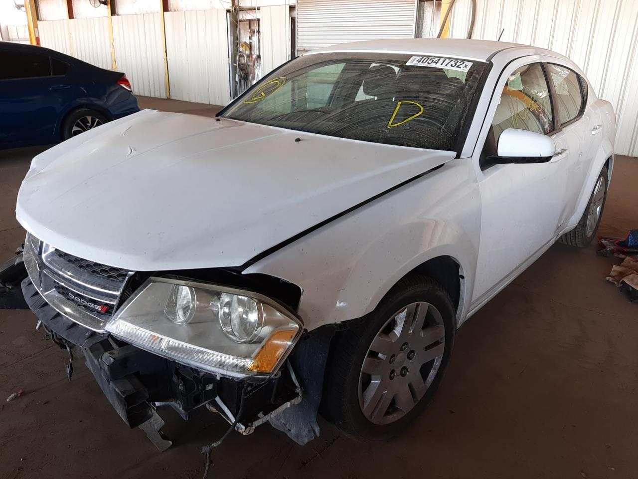 Photo 2 from auction – 2013 DODGE AVENGER SX with VIN 1C3CDZCB2DN625385