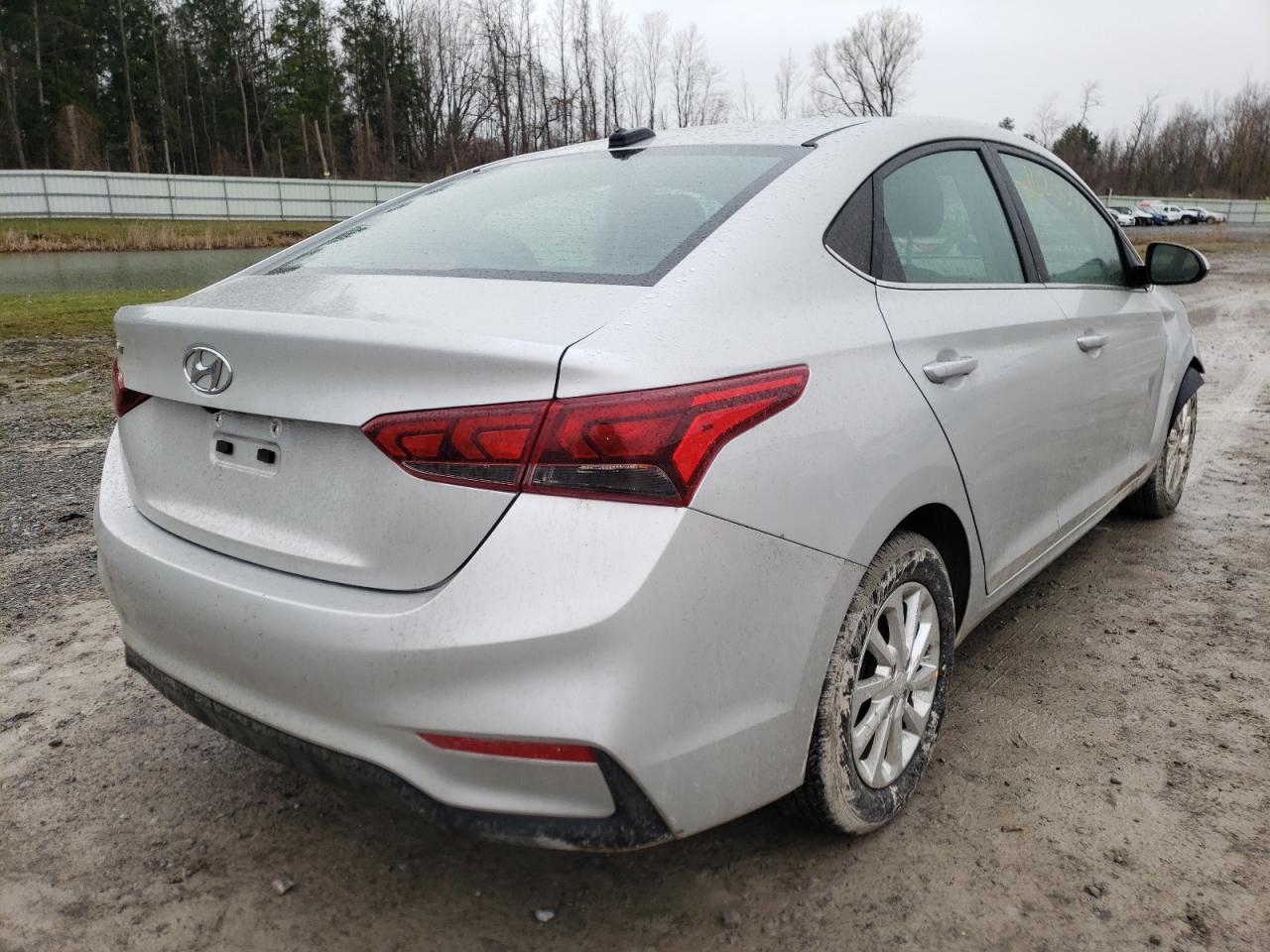 Photo 4 from auction – 2022 HYUNDAI ACCENT SE with VIN 3KPC24A60NE157835