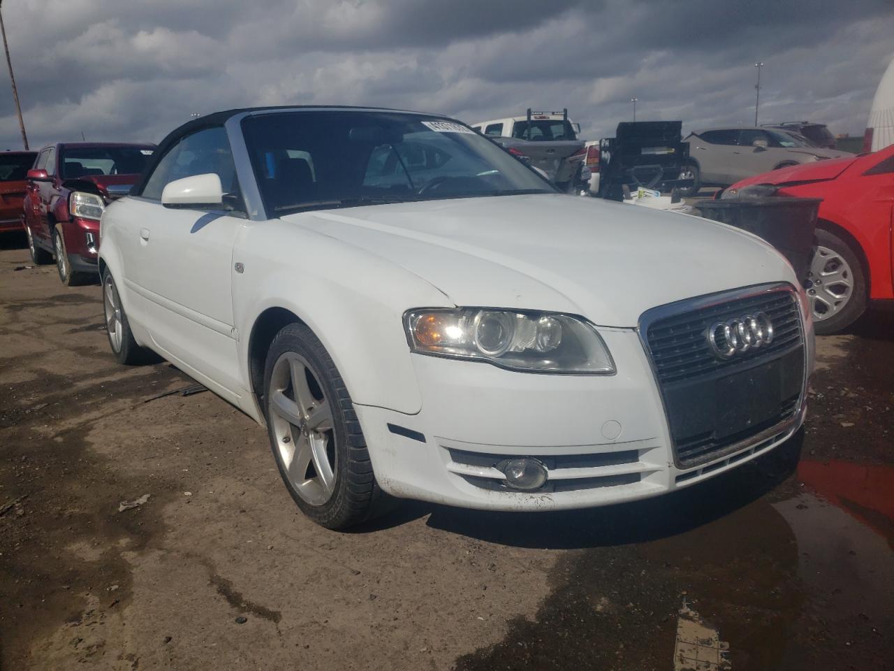 AUDI A4 3.2 CAB 2008 with VIN WAUDH48H68K012517 - Photo from auction