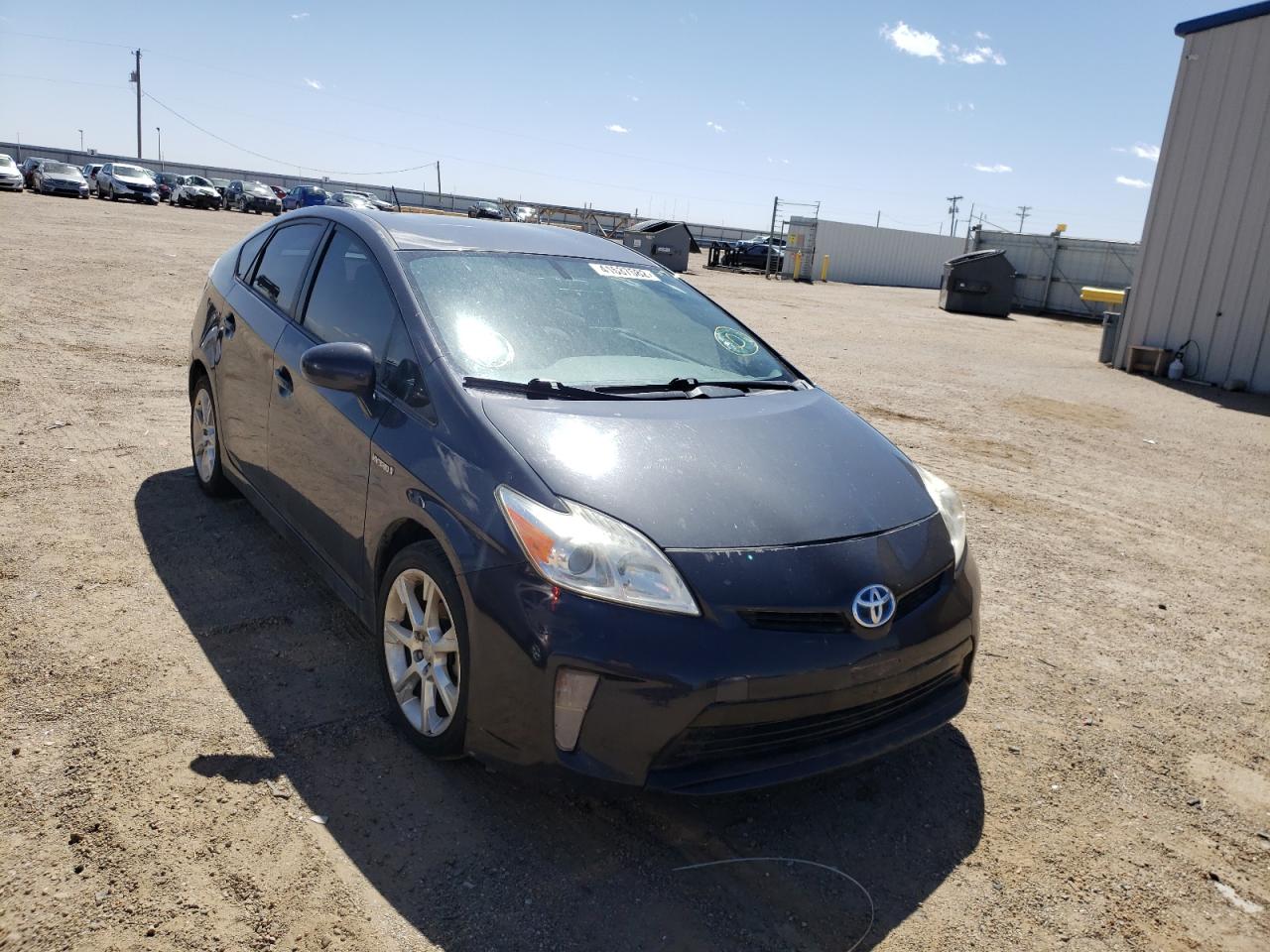 TOYOTA PRIUS 2014 with VIN JTDKN3DU4E0374322 - Photo from auction
