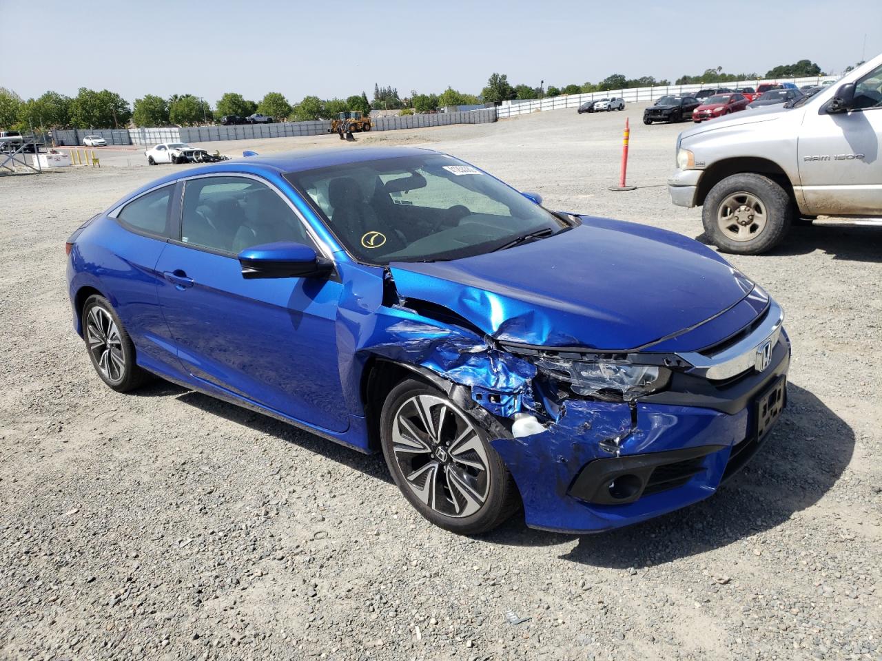 Photo 1 from auction – 2018 HONDA CIVIC EX with VIN 2HGFC3B35JH357392