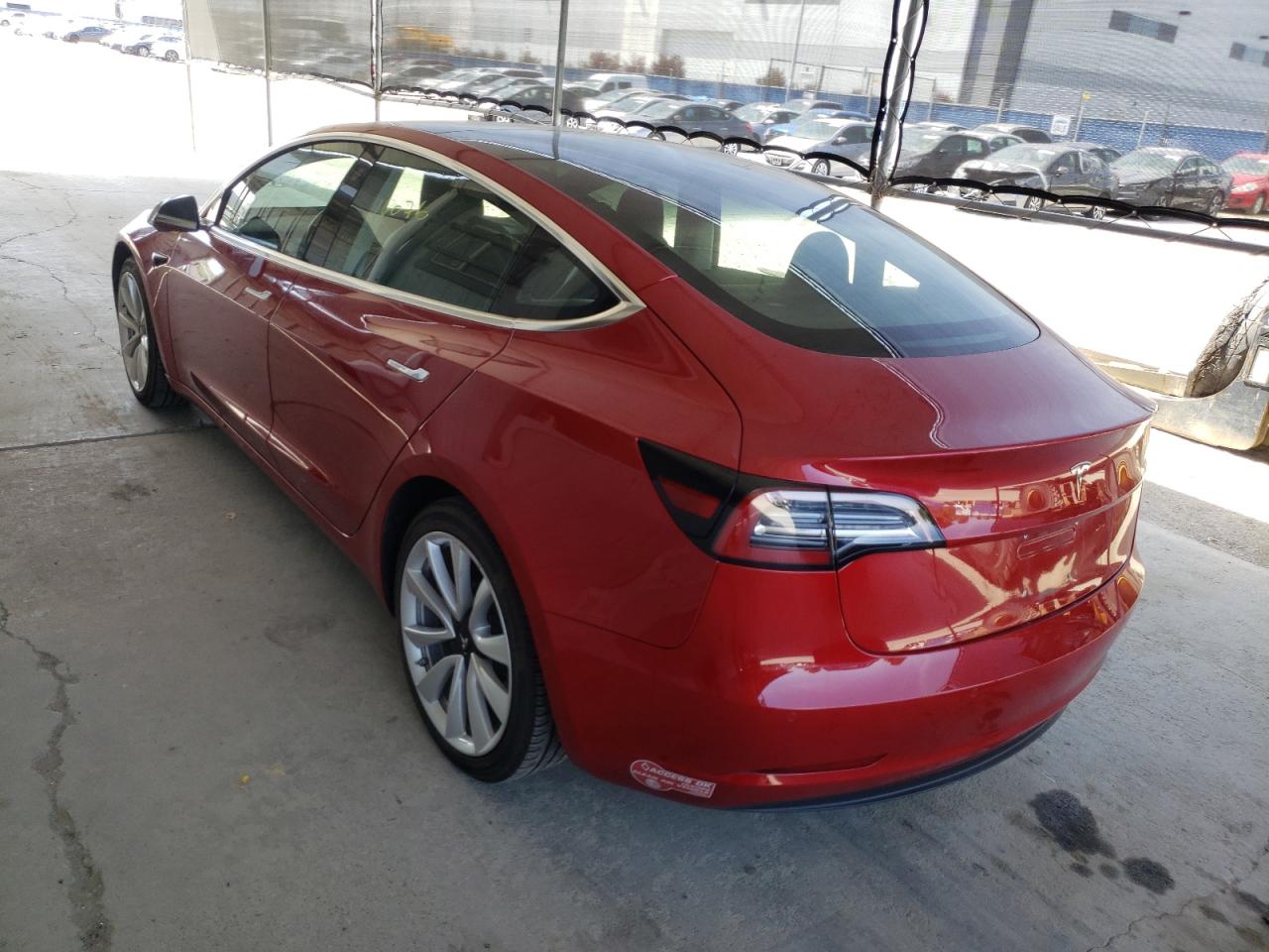 Photo 3 from auction – 2018 TESLA MODEL 3 with VIN 5YJ3E1EA6JF049437