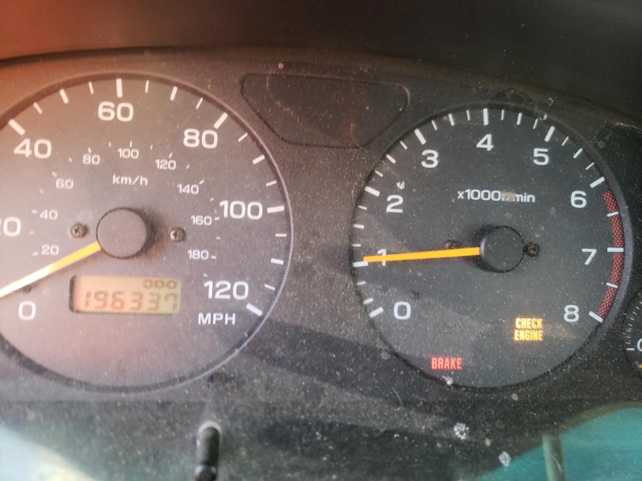 Photo 8 from auction – 2000 SUBARU FORESTER L with VIN JF1SF6352YH711199