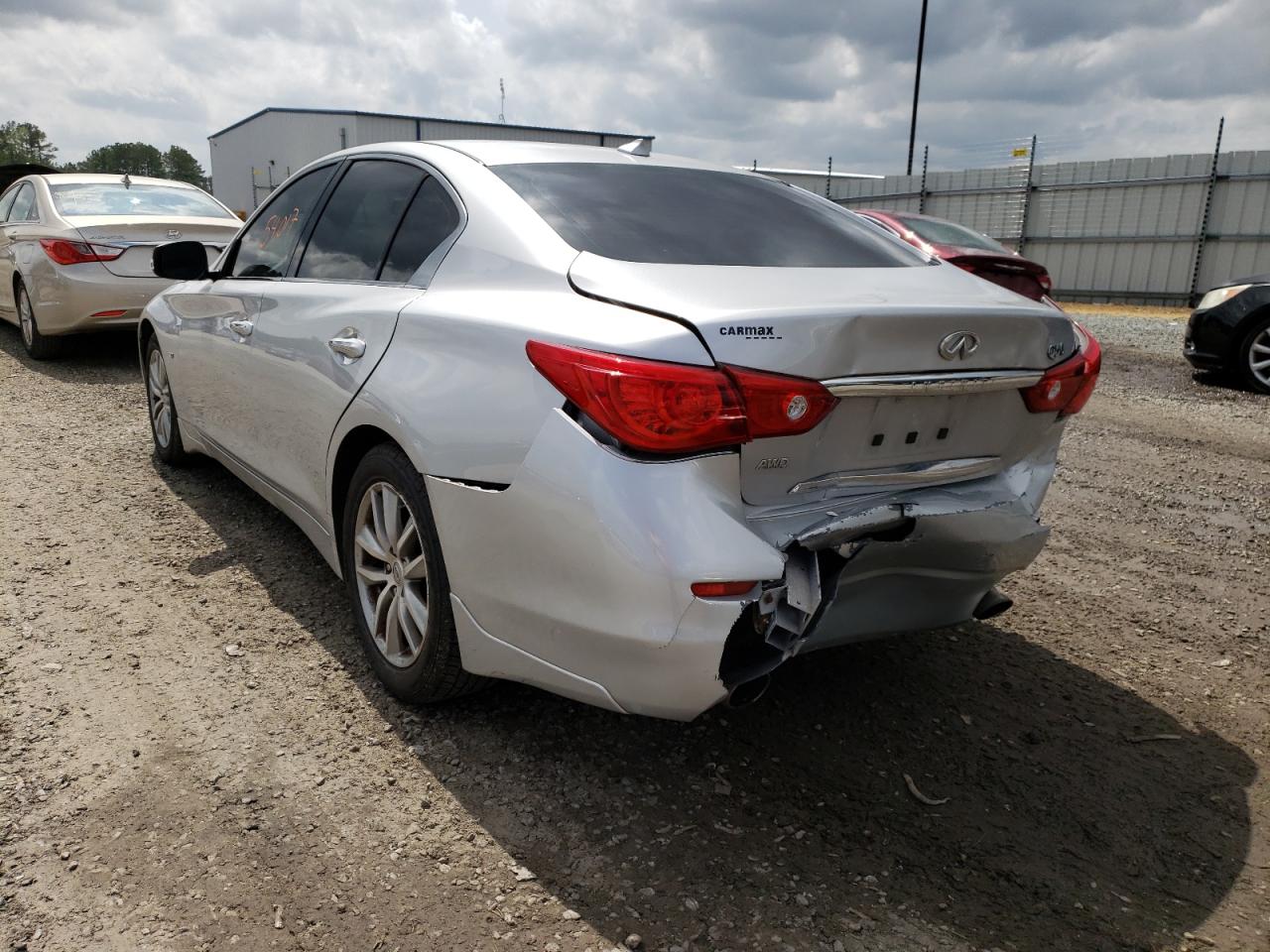 Photo 3 from auction – 2015 INFINITI Q50 BASE with VIN JN1BV7AR0FM417817