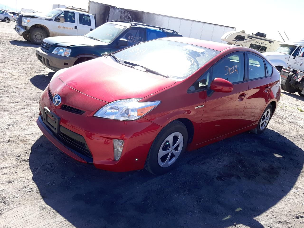 Photo 2 from auction – 2014 TOYOTA PRIUS with VIN JTDKN3DUXE0363678