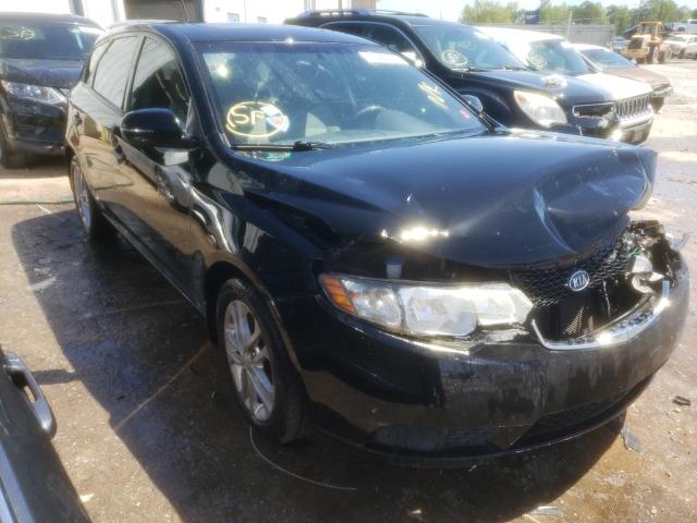 KIA FORTE EX 2012 with VIN KNAFU5A27C5621784 - Photo from auction