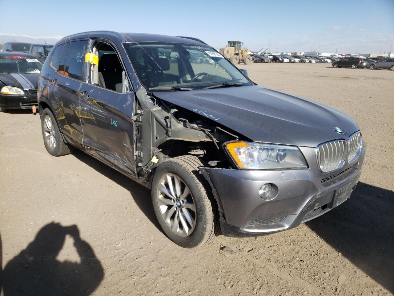 BMW X3 XDRIVE2 2014 with VIN 5UXWX9C57E0D24766 - Photo from auction