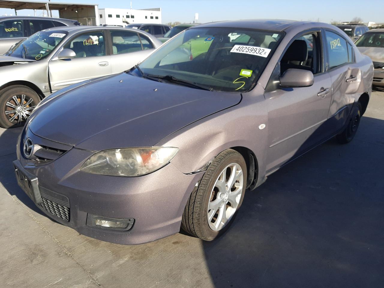 Photo 2 from auction – 2007 MAZDA 3 S with VIN JM1BK323X71621715