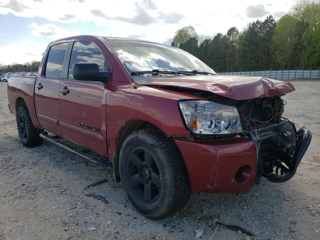 NISSAN TITAN XE 2007 with VIN 1N6BA07A67N202758 - Photo from auction