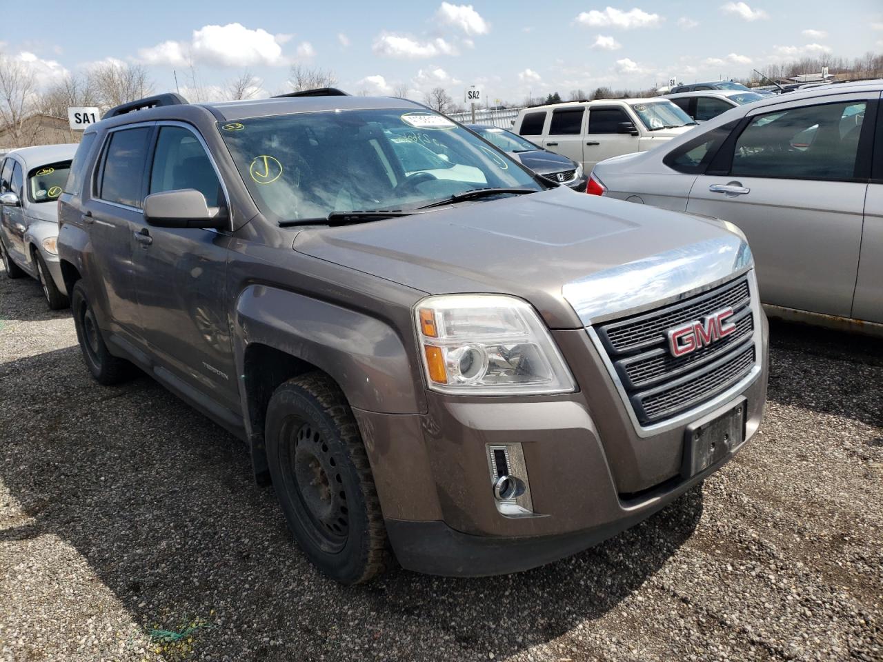 GMC TERRAIN SL 2011 with VIN 2CTALUEC0B6433399 - Photo from auction