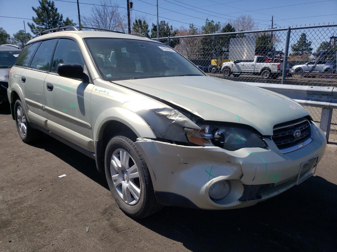 SUBARU LEGACY OUT 2005 with VIN 4S4BP61C757366841 - Photo from auction