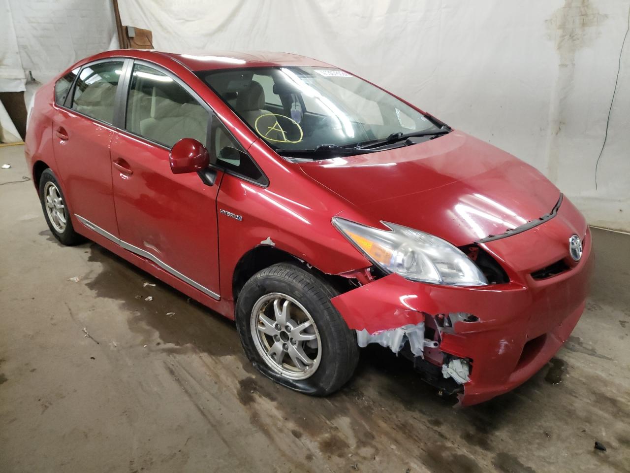 TOYOTA PRIUS 2010 with VIN JTDKN3DU7A5215145 - Photo from auction