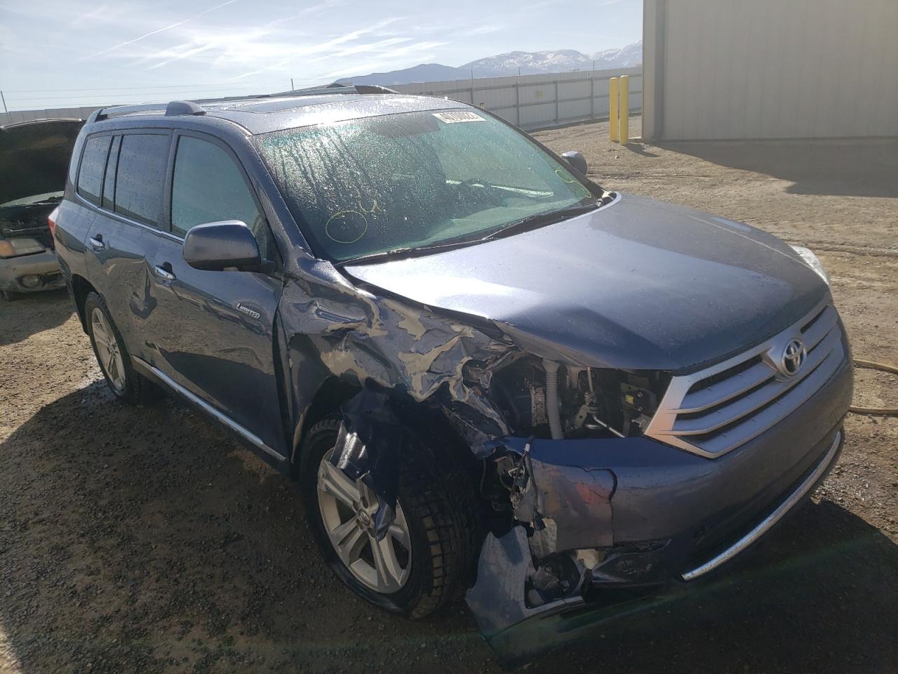 TOYOTA HIGHLANDER 2012 with VIN 5TDDK3EHXCS165874 - Photo from auction