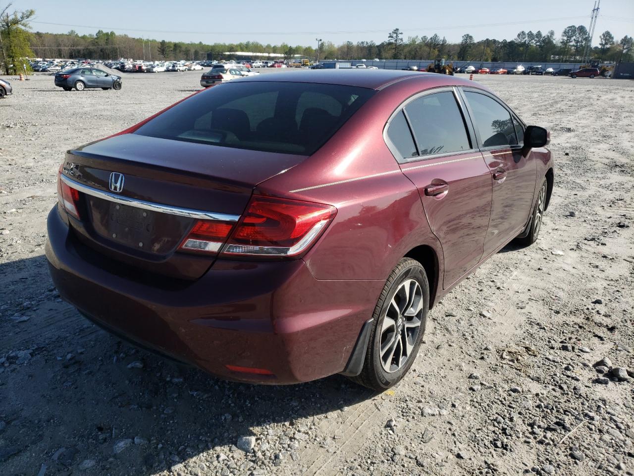Photo 4 from auction – 2013 HONDA CIVIC EX with VIN 19XFB2F83DE045122
