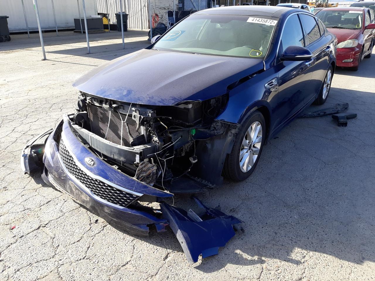 Photo 2 from auction – 2016 KIA OPTIMA EX with VIN 5XXGU4L36GG013506