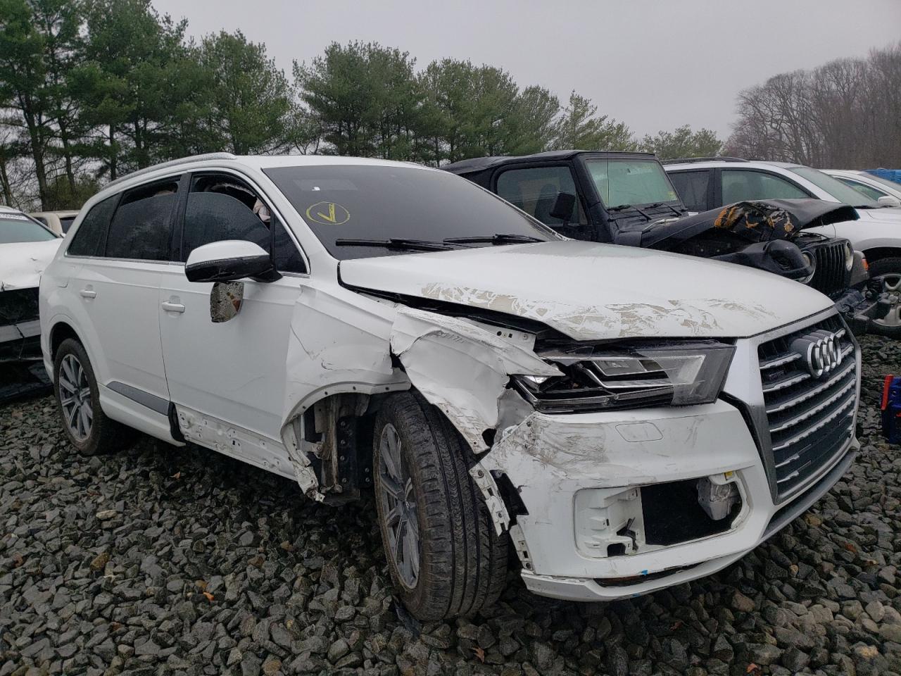AUDI Q7 PREMIUM 2018 with VIN WA1LAAF7XJD019549 - Photo from auction