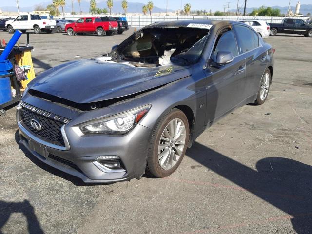 Photo 2 from auction – 2018 INFINITI Q50 LUXE with VIN JN1EV7AP2JM351128