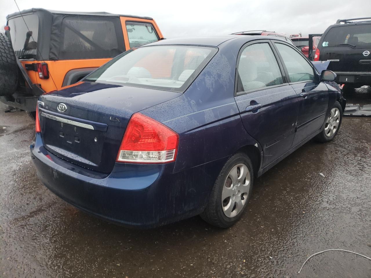 Photo 4 from auction – 2007 KIA SPECTRA EX with VIN KNAFE121275420649
