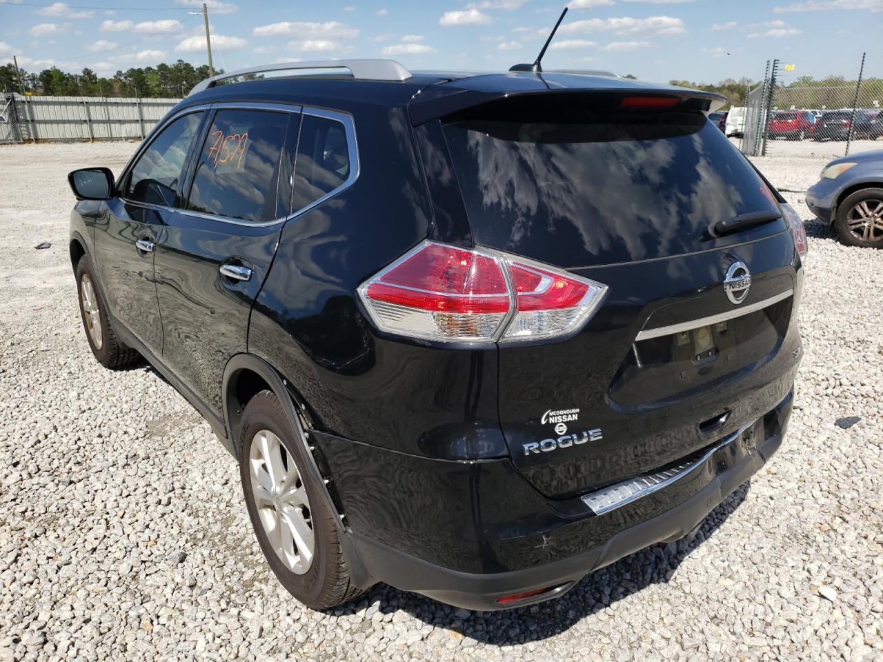 Photo 3 from auction – 2016 NISSAN ROGUE S with VIN JN8AT2MT4GW024485