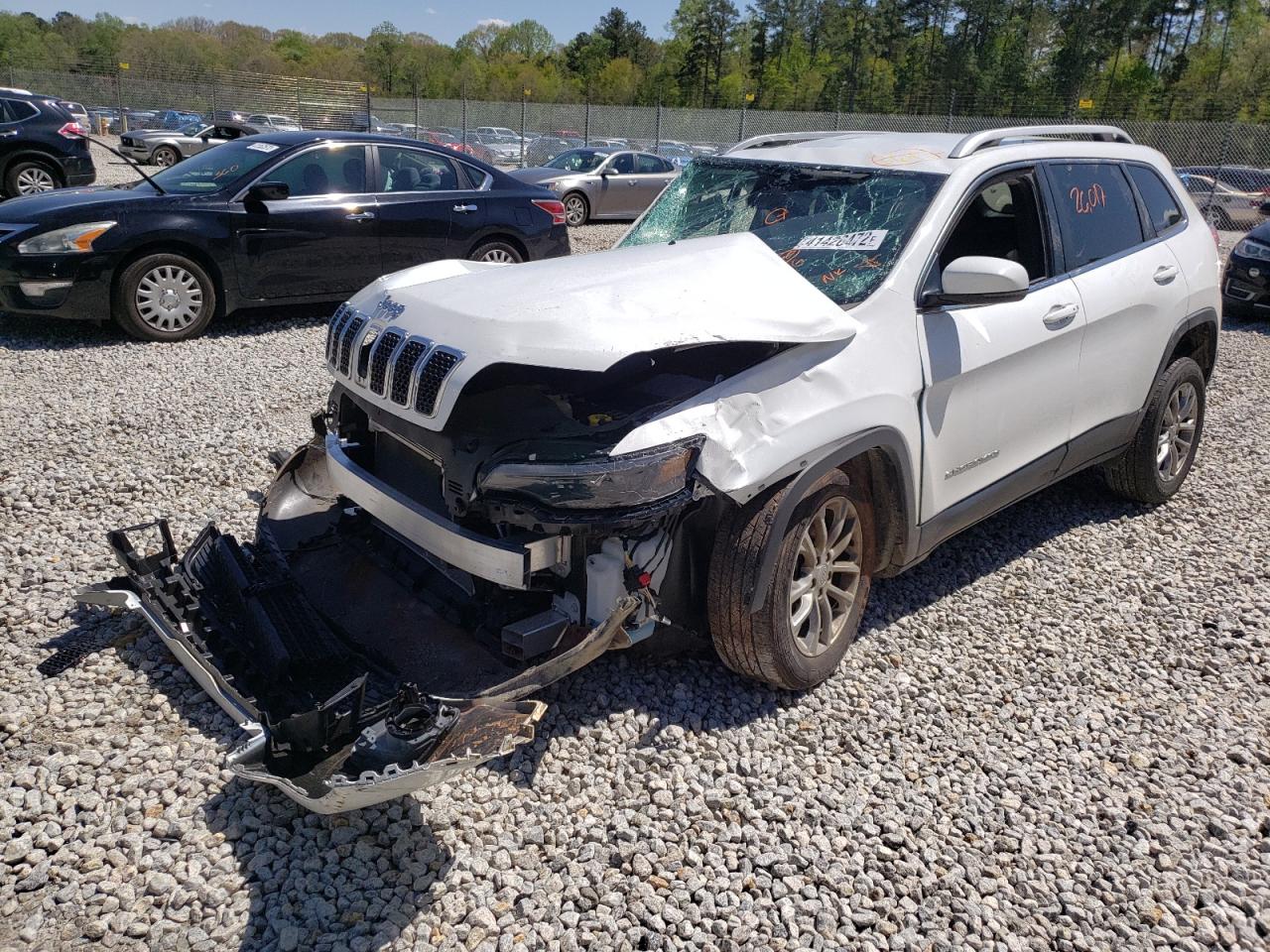 Photo 2 from auction – 2021 JEEP CHEROKEE L with VIN 1C4PJLMX3MD130910