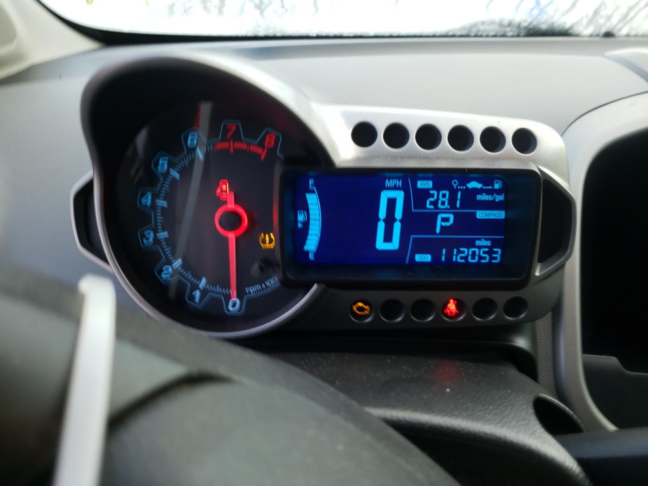 Photo 8 from auction – 2012 CHEVROLET SONIC LT with VIN 1G1JC5SH0C4186009