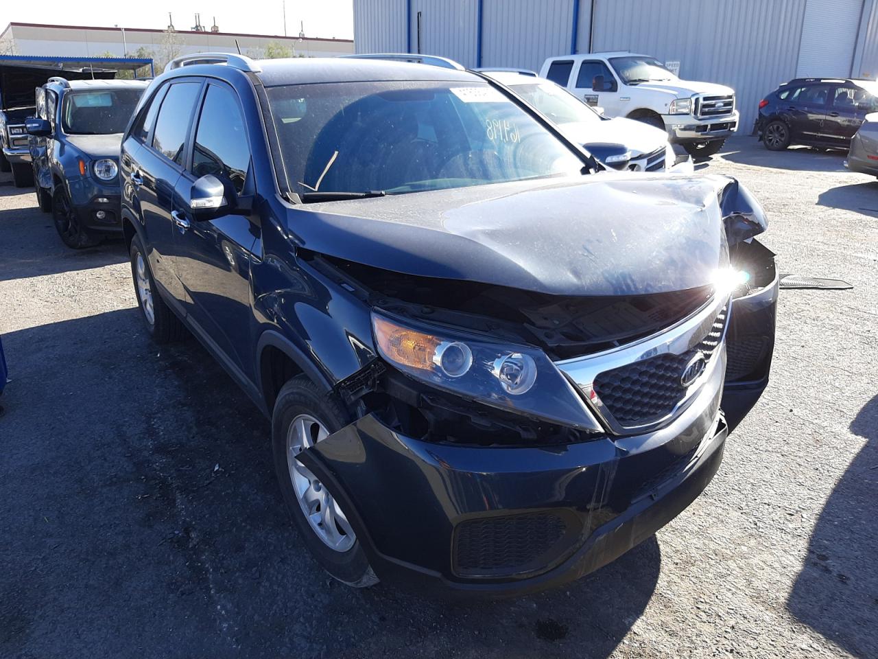 KIA SORENTO BA 2011 with VIN 5XYKT4A24BG159253 - Photo from auction