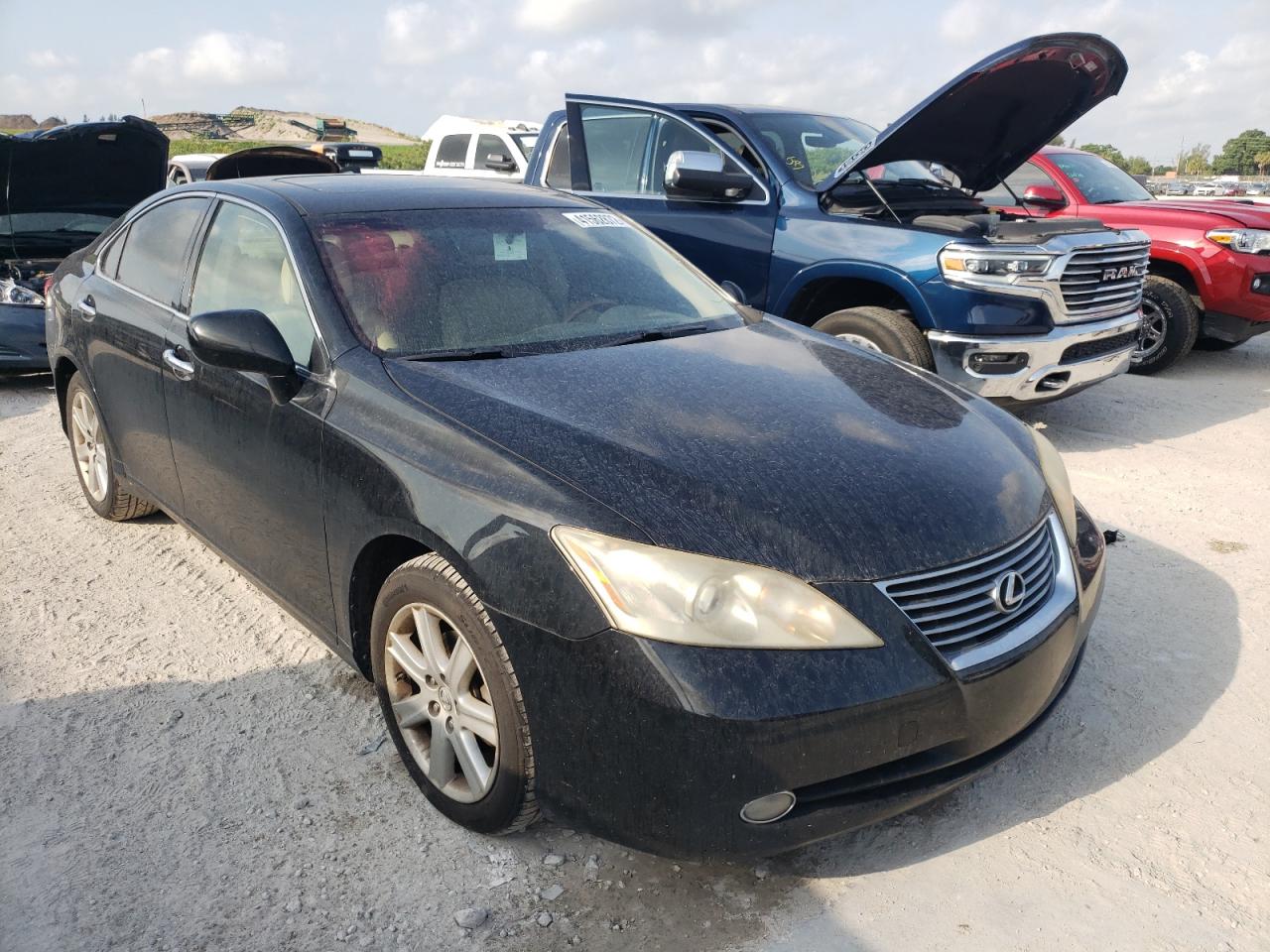 LEXUS ES 350 2007 with VIN JTHBJ46G572120035 - Photo from auction