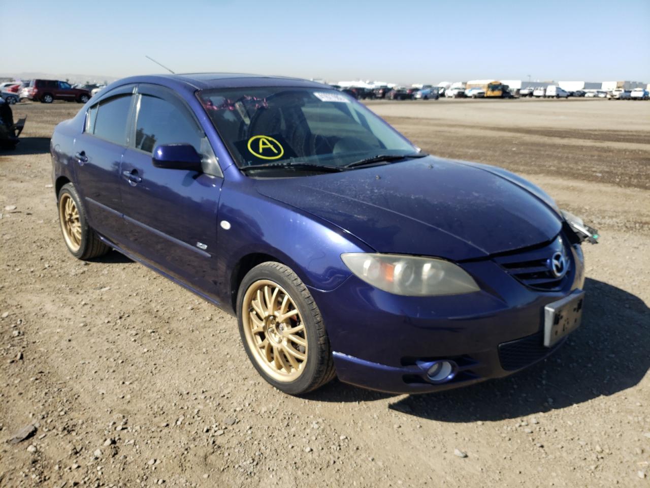 MAZDA 3 S 2006 with VIN JM1BK324161424648 - Photo from auction