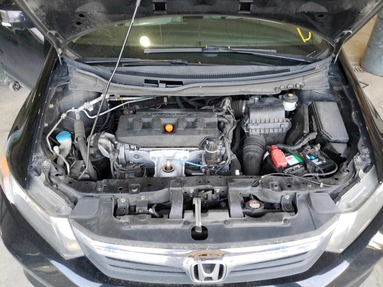 Photo 7 from auction – 2012 HONDA CIVIC LX with VIN 19XFB2F54CE354280