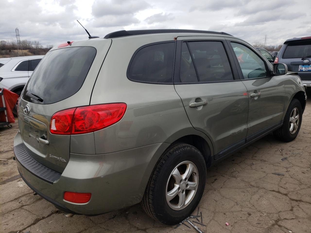 Photo 4 from auction – 2008 HYUNDAI SANTA FE G with VIN 5NMSG13D28H174995