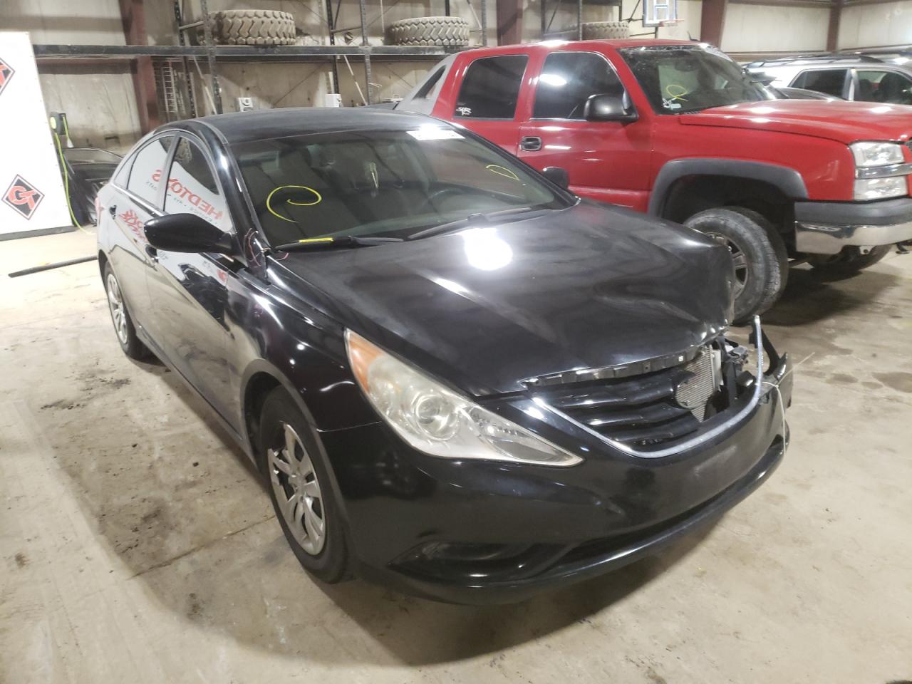 HYUNDAI SONATA GLS 2011 with VIN 5NPEB4AC0BH161258 - Photo from auction