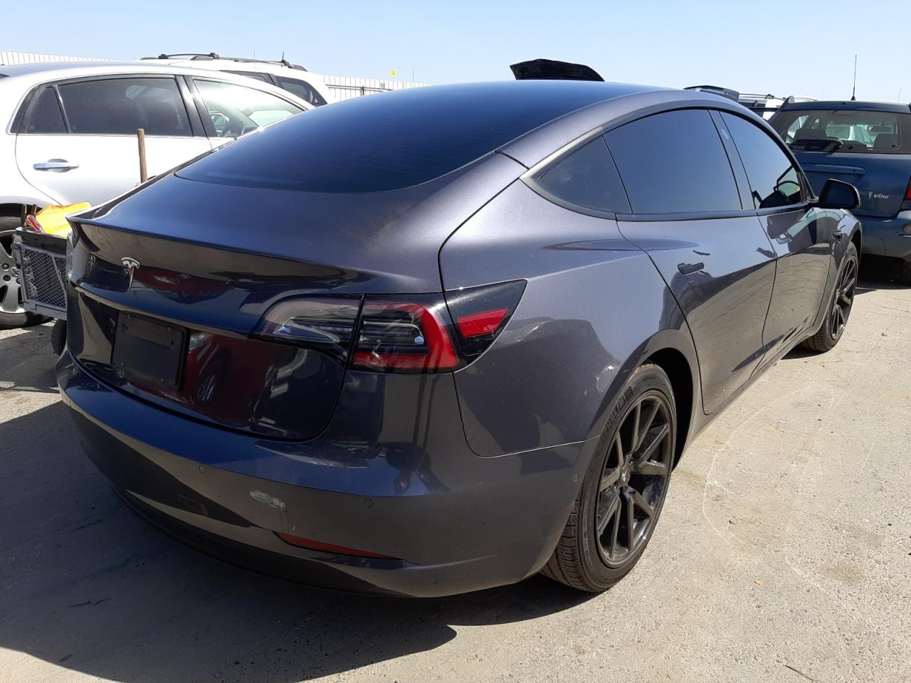 Photo 4 from auction – 2021 TESLA MODEL 3 with VIN 5YJ3E1EA6MF003336